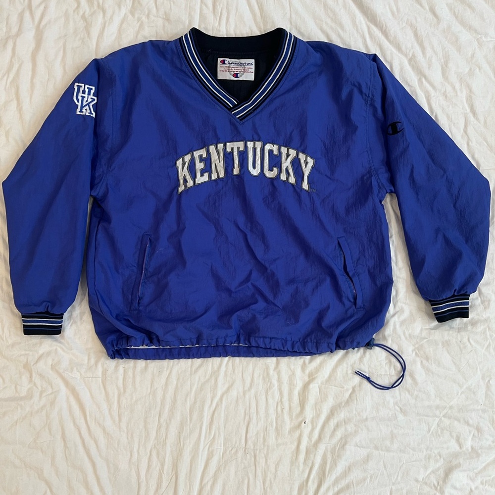 1992 Kentucky Wild Cats Football Authentic Champion Football Wind Breaker XL.